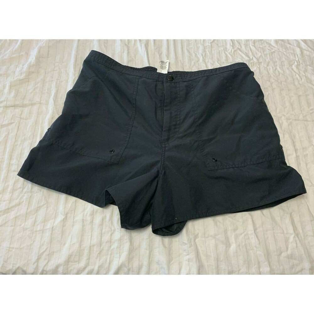 MAXINE OF HOLLYWOOD WOMENS SWIM SHORTS WITH BUILT BIKINI SIZE 16
